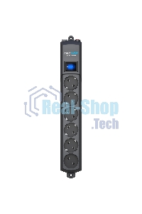 Сетевой фильтр Pilot S Max (5 euros + 1GP), 15A/3.5kVA, automatic, 10 m, graphite