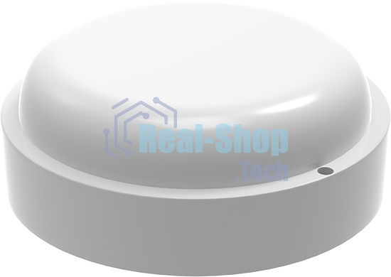 Светильник ЖКХ Elementary круг 8W 680lm 4000K 160-260V IP65 D140x48мм белый с микровол сенс LED