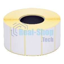 Термоэтикетки Cactus Eco CS-TE43251000 сег.:43x25мм самоклей. д.вн.рул.80мм д.вт.40мм 1000шт/рул белый