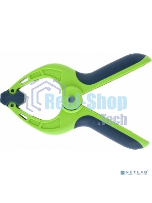 Струбцина Сибртех клещеобразная, пл, корп 2-х комп, рукоятки, усиленная пружина,2-3/4