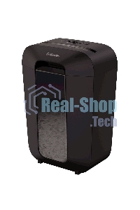 Шредер Fellowes PowerShred LX70 черный (секр.P-4)/перекрестный/11лист./18лтр./скрепки/скобы/пл.карты