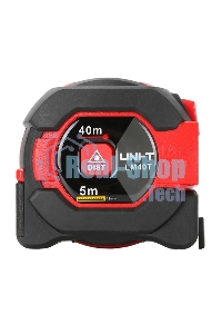 Рулетка 5 м с лазерным дальномером UNI-T LM40T до 40 метров