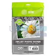 Фотобумага Cactus CS-MA410020EDS A4/100г/м2/20л./белый матовое/матовое для струйной печати