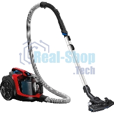 Пылесос Philips FC9728/01 красный/черный, 420/2000 Вт, уборка сухая, пылесборник контейнер, 2 л