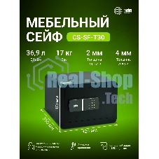 Сейф мебельный Cactus CS-SF-T30 300x420x350мм электронный