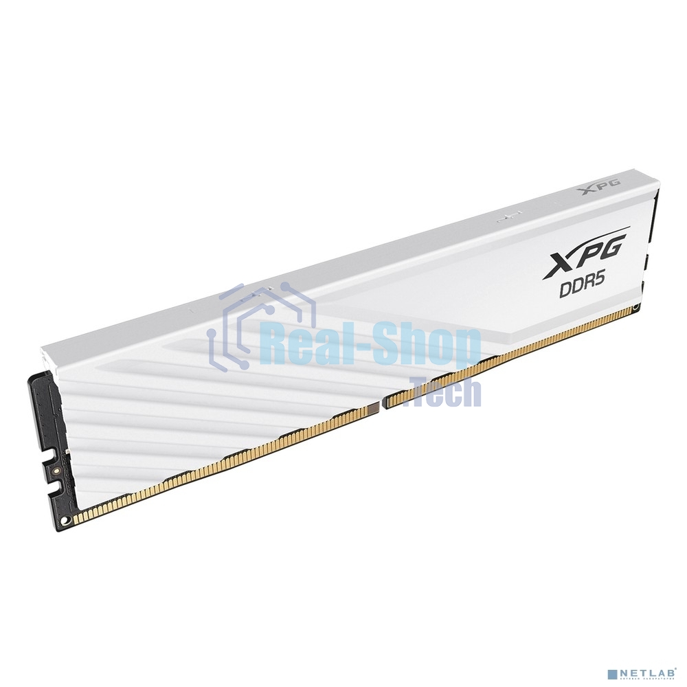 Оперативная память XPG Lancer Blade, DDR5, 32GB (2x16GB), 6000MHz, CL34, DIMM, с радиаторами, белый