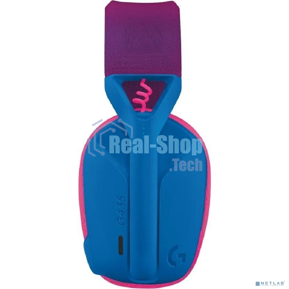 Гарнитура беспроводная Logitech Headset G435 LIGHTSPEED Wireless Gaming BLUE - Retail