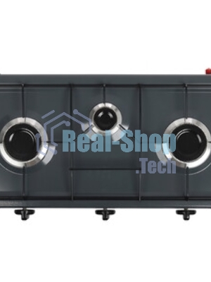 Плита настольная газовая Homestar HS-1203 3-х конфорочная (003700)