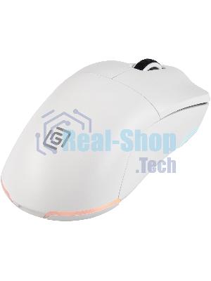 Мышь беспроводная Oklick 900GMW белый, 26000 dpi, радиоканал, Bluetooth, USB, кнопки - 6