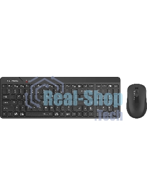 Комплект клавиатура+мышь A4Tech FStyler FG2300 Air2 беспроводной, USB, 1200 DPI, чёрный