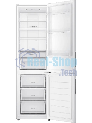 Холодильник Haier CEF538CSG серебристый двухкамерный 263/105л морозилка снизу, No Frost