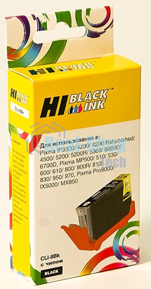 Картридж Canon PIXMA iP4200/iP6600D/MP500 (Hi-Black) new, CLI-8BK, BK