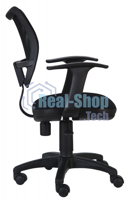 Кресло компьютерное Бюрократ Ch-797AXSN 26-28 спинка черная сетка, сиденье черное 26-28, Т-образные подлокотники