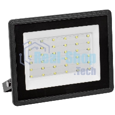 Прожектор светодиодный СДО 06-50 6500К IP65 черный ИЭК LPDO601-50-65-K02