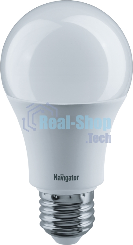 Лампа светодиодная Navigator NLL-A60-12-230-4K-E27 (Standard) 12Вт грушевидная 4000К белый E27 1000лм 176-264В