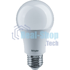 Лампа светодиодная Navigator NLL-A60-12-230-4K-E27 (Standard) 12Вт грушевидная 4000К белый E27 1000лм 176-264В