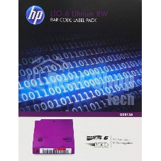 Наклейка HPE LTO-6 Ultrium RW Bar Code Pack (Q2013A)