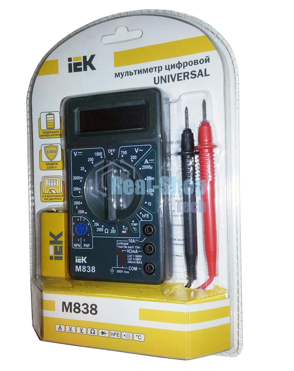 Мультиметр IEK Universal M838цифровой