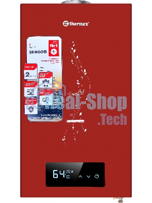 Водонагреватель проточный Thermex S 20 MD Art Red