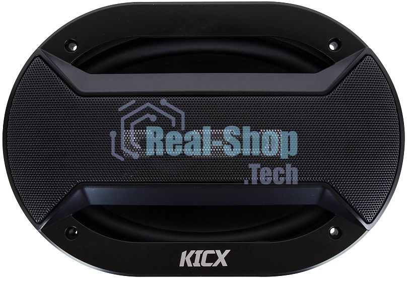 Колонки автомобильные Kicx RX 693 4Ом 15x23см (6x9дюйм) (ком.:2кол.) коаксиальные трехполосные