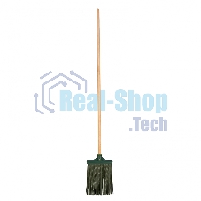 Метла Сибртех полипропиленовая 230 х 250 мм плоская, с черенком