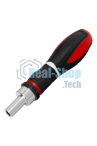 Отвертка реверсивная Matrix, набор бит, 11 шт., CrV