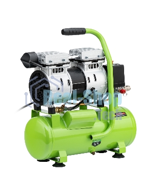 Компрессор безмаслянный малошумный Сибртех МБ 750/10,750 Вт, 10 л, 150 л/мин