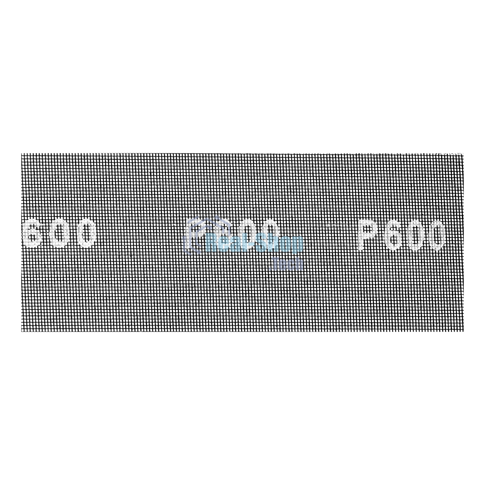 Сетка абразивная Denzel P 600, 115 х 280 мм, 5 шт.