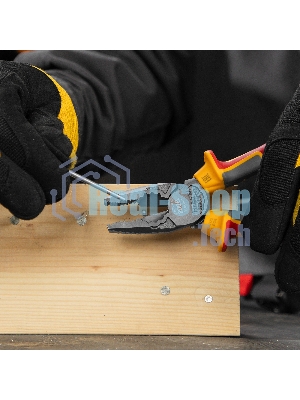 Плоскогубцы комбинированные Denzel диэлектрические трехкомпонентные рукоятки до 1000 В, 180 мм