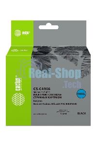 Картридж струйный Cactus CS-C4906 №940 черный (72 мл) для HP OfficeJet PRO 8000/8500