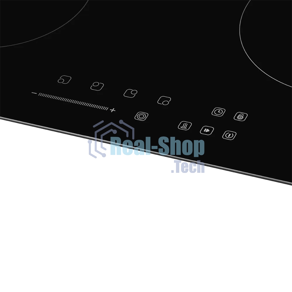 Встраиваемая электрическая панель Kuppersberg ECS 630 60 см, электрическая, 4 конфорки, черный