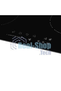 Встраиваемая электрическая панель Kuppersberg ECS 630 60 см, электрическая, 4 конфорки, черный