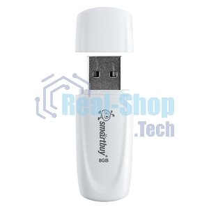 Флешка USB Smartbuy Scout Black (SB008Gb2SCK), 8Gb, USB 2.0, R/W 15/8, черный