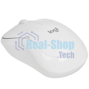 Мышь беспроводная Logitech M240 SILENT белый, 4000 dpi, Bluetooth, кнопки - 3