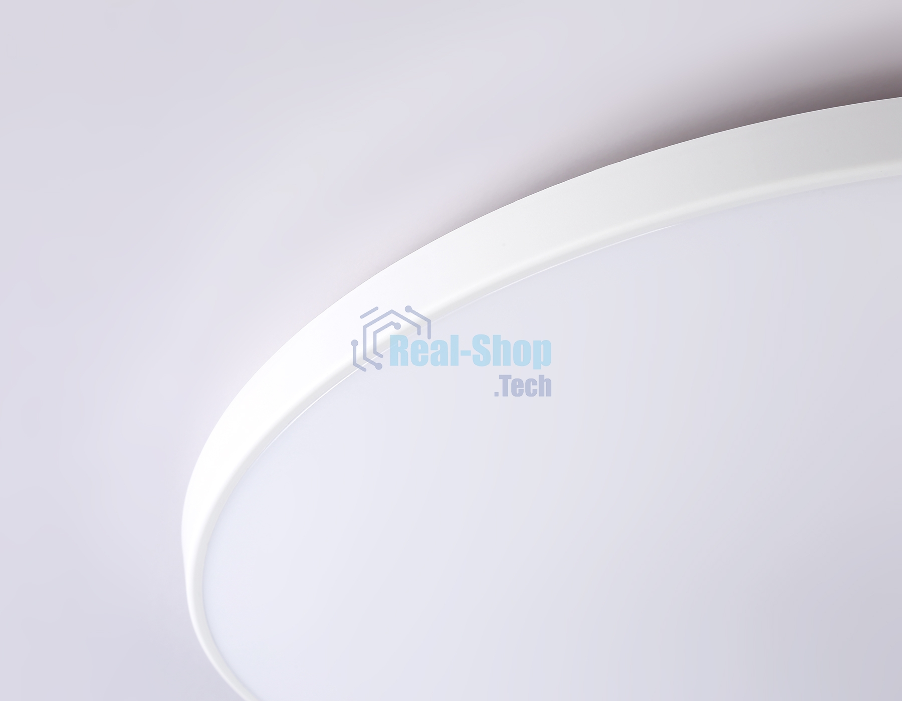 Потолочный светодиодный светильник Ambrella light FZ1222 WH белый IP44 24W 4200K D372*55 (Без ПДУ)