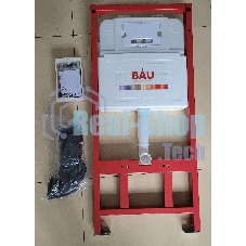 Инсталляция BAU PRO для подвесного унитаза, клавиша смыва BAU Stil для инсталляции, бронза