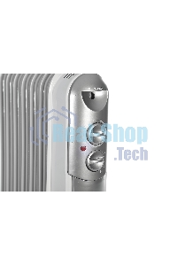 Обогреватель масляный Ресанта ОМПТ-7Н (7 секций) белый, 1500 Вт, 15 м2, термостат 67/3/3