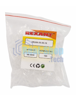 Изолятор для плоской клеммы Rexant L - 26 мм