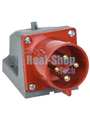 Вилка эл. наруж. уст. 32А 3P+PE 380В IP44 ССИ-524 ИЭК PSR52-032-4