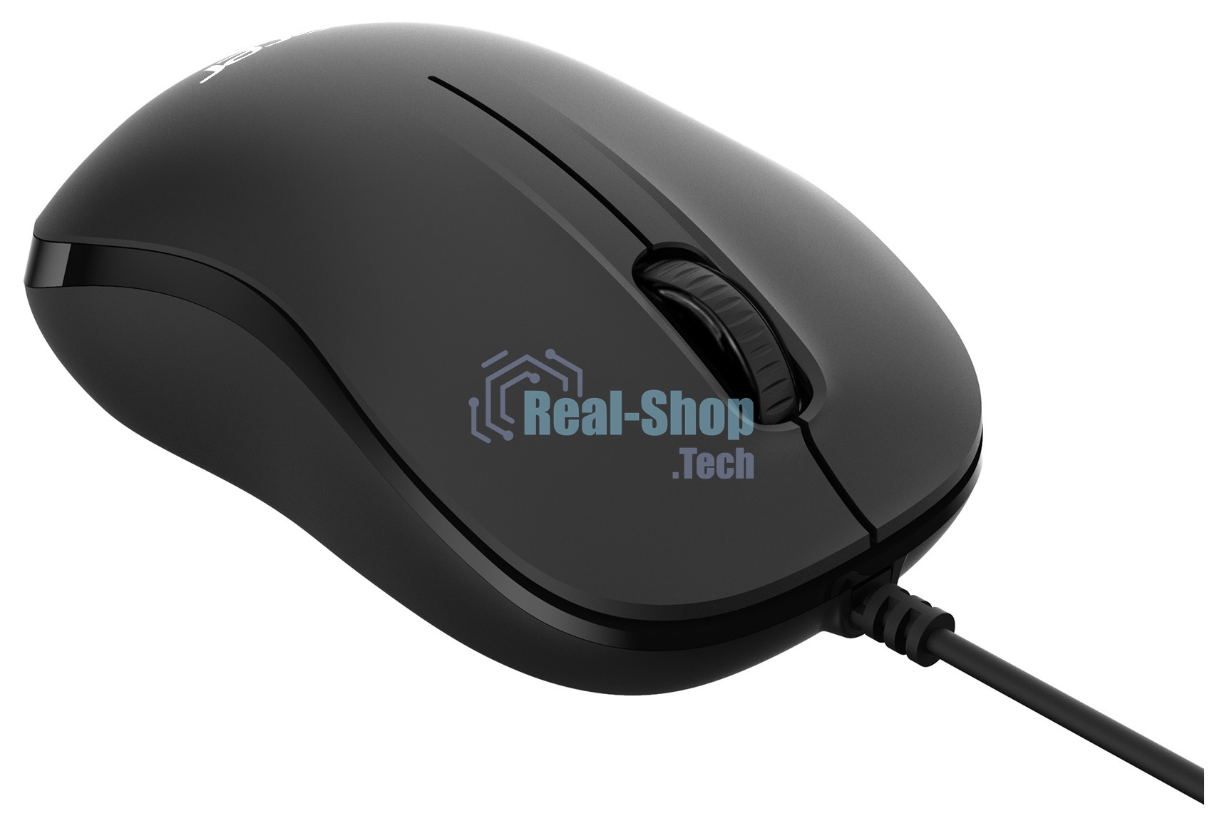 Мышь проводная Acer OMW140 черный, 1200 dpi, USB, кнопки - 3