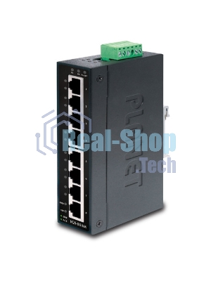 Коммутатор PLANET IP30 Slim type 8-Port Industrial Manageable Gigabit Ethernet Switch (-40 to 75 degree C)