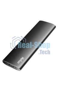 Внешний SSD Netac Z SLIM, 500 Gb, USB 3.2 Gen 2 Type-C, R/W 550/480, черный