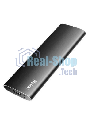 Внешний SSD Netac Z SLIM, 500 Gb, USB 3.2 Gen 2 Type-C, R/W 550/480, черный
