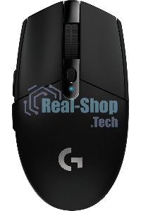 Мышь беспроводная Logitech G304 Lightspeed черный, 12000 dpi, радиоканал, USB, кнопки - 6