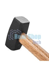 Кувалда Sparta 2000 г, кованая головка, деревянная двухцветная рукоятка