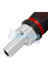 Отвертка реверсивная Matrix, набор бит, 11 шт., CrV