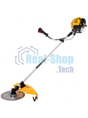 Триммер Denzel DT 43 бензиновый 43см3 2.5 лс. неразъемная штанга состоит из 2 частей