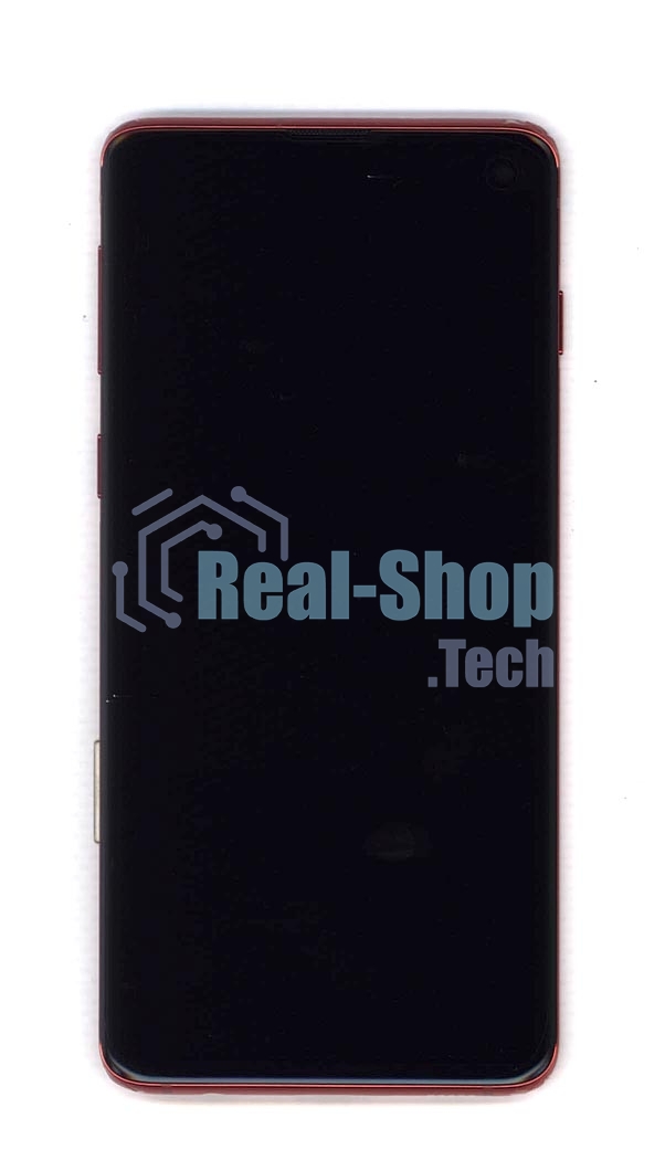 Дисплей для Samsung Galaxy S10 SM-G973F/DS красный
