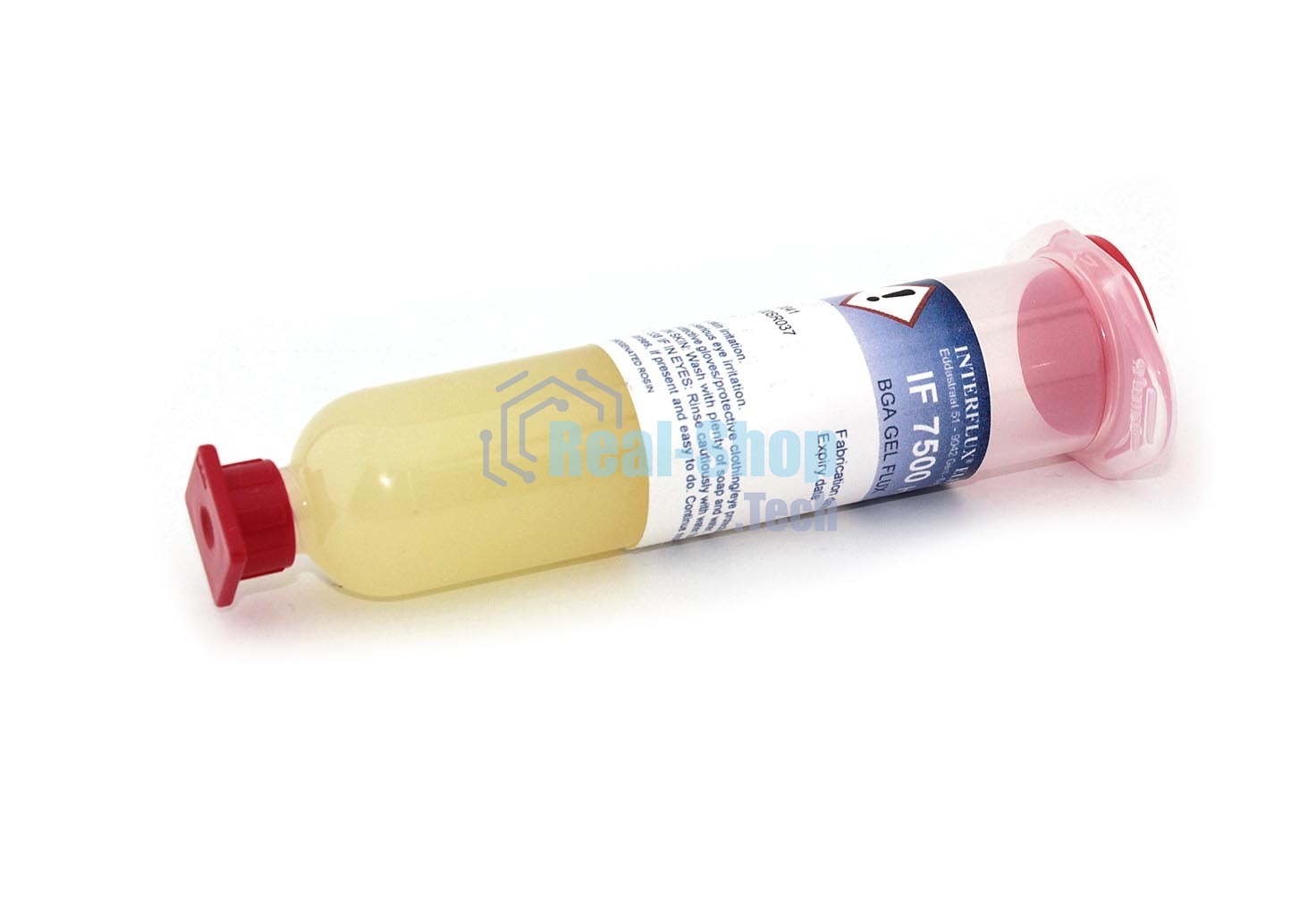 Флюс-гель Interflux IF-7500 безотмывочный, 30 мл.