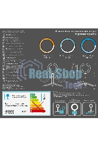 Светильник кольцевой Gauss 10W 600lm 3000-6500K 5V USB IP20 160x23мм черный дим, пульт LED 8